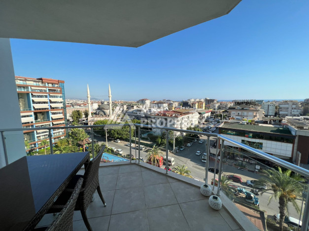 Апартаменты с потрясающим видом на море и город в районе Джикджилли, 2+1 - Ракурс 16