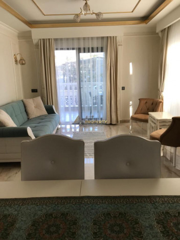 Квартира 1+1 с мебелью в самом лучшем комплексе Алании, 65 м2 - Ракурс 55