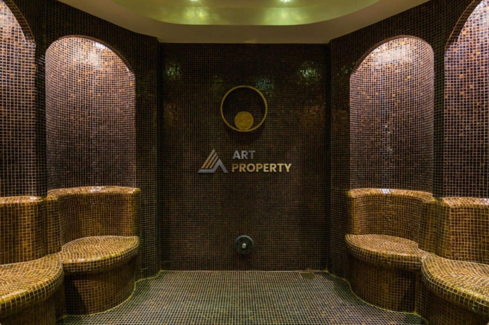 Квартира 1+1 с мебелью в самом лучшем комплексе Алании, 65 м2 - Ракурс 63