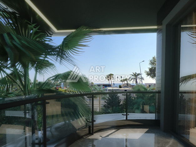 Новый инвестиционный проект в центре Аланьи, 50метрв пляж Клеопатра - Ракурс 5