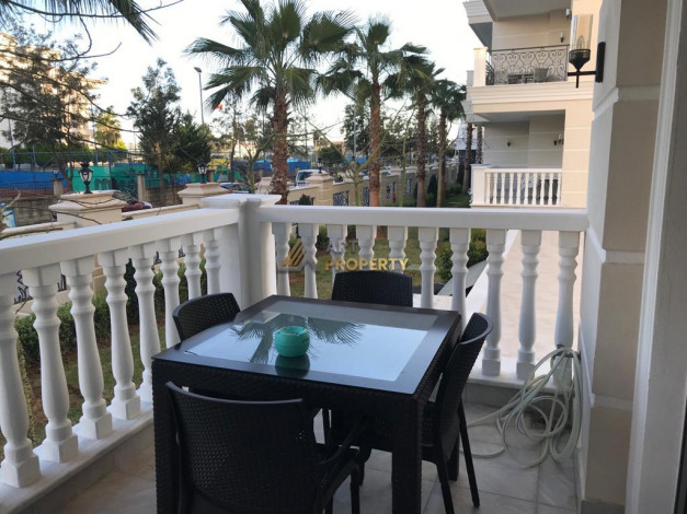 Квартира 1+1 с мебелью в самом лучшем комплексе Алании, 65 м2 - Ракурс 73