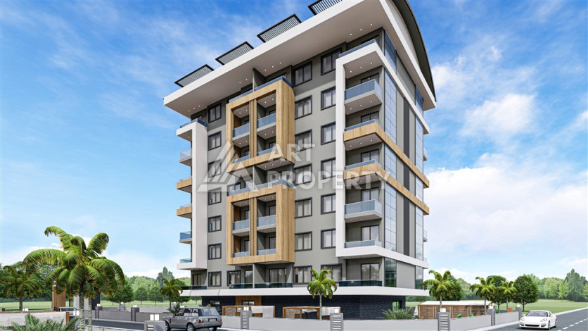 Комплекс с развитой инфраструктурой на этапе строительства в Авсалларе! - Ракурс 7