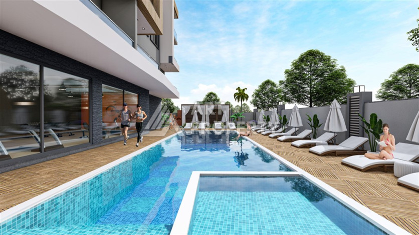 Комплекс с развитой инфраструктурой на этапе строительства в Авсалларе! - Ракурс 10