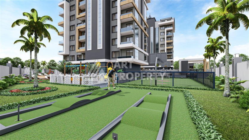 Комплекс с развитой инфраструктурой на этапе строительства в Авсалларе! - Ракурс 16