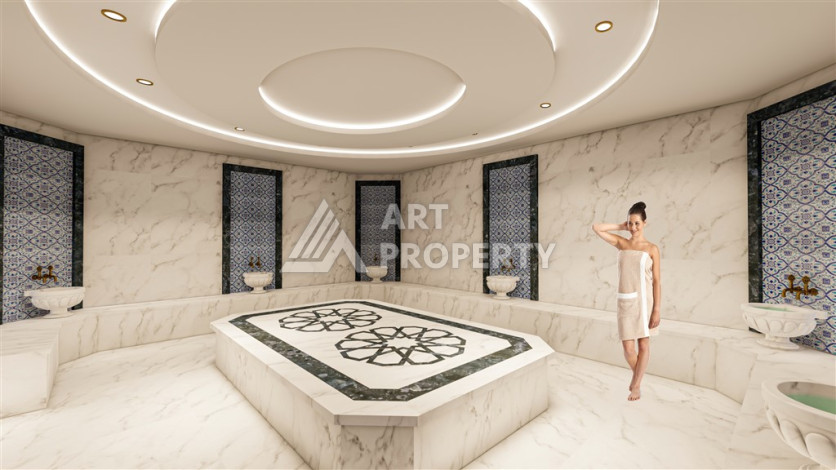 Комплекс с развитой инфраструктурой на этапе строительства в Авсалларе! - Ракурс 23