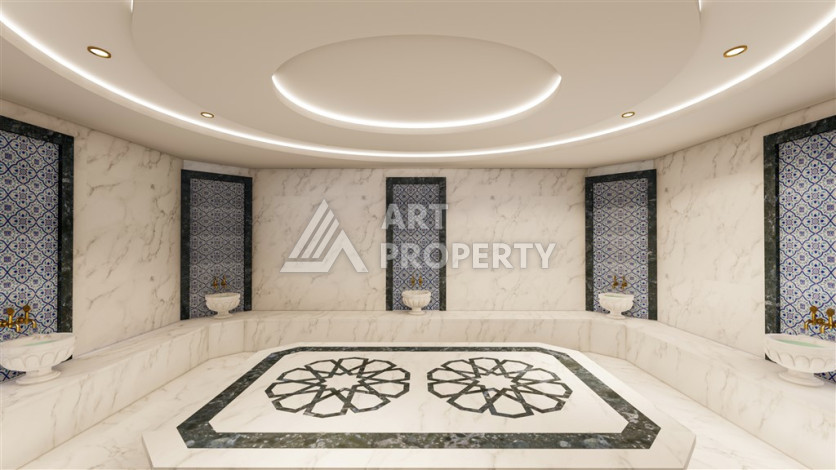 Комплекс с развитой инфраструктурой на этапе строительства в Авсалларе! - Ракурс 24