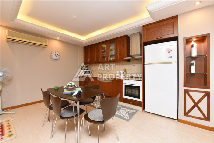 Просторная квартира вблизи моря планировки 2+1 в районе Махмутлар, 105м2 - Ракурс 25