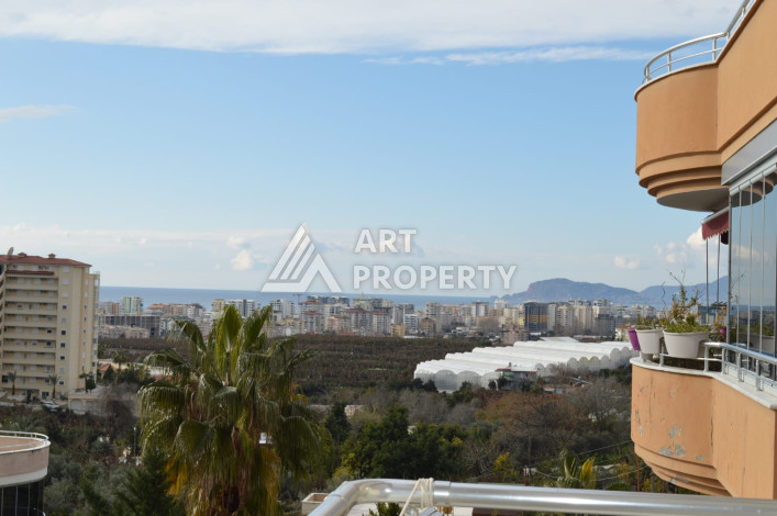 Апартаменты на высоком этаже с прекрасным видом в районе Махмутлар, 2+1, 115м2 - Ракурс 4