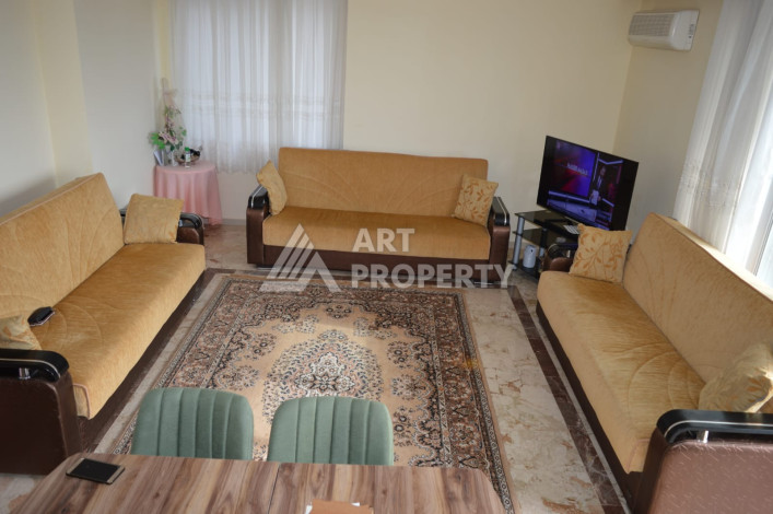 Апартаменты на высоком этаже с прекрасным видом в районе Махмутлар, 2+1, 115м2 - Ракурс 14