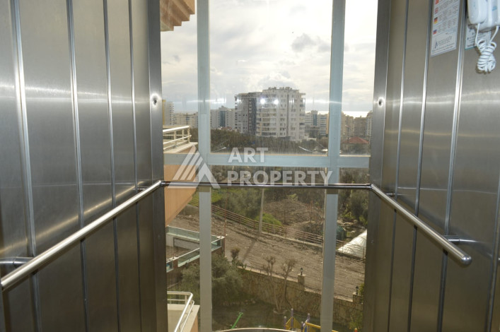 Апартаменты на высоком этаже с прекрасным видом в районе Махмутлар, 2+1, 115м2 - Ракурс 19