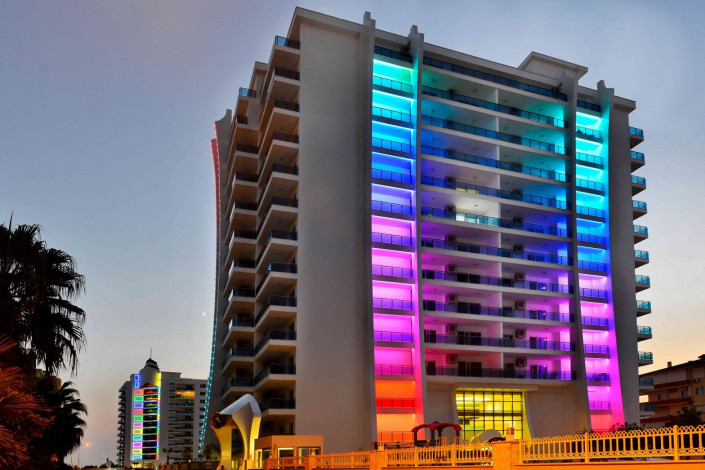 Просторные квартиры в новом современном комплексе, люкс класса, в 150 метрах от обустроенной набережной Махмутлара. - Ракурс 17