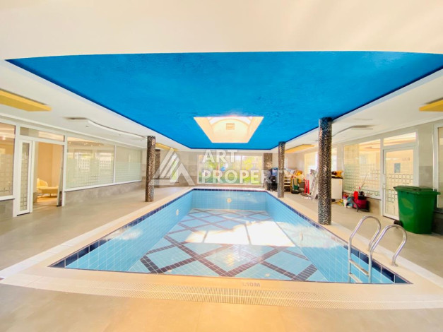 Двухуровневая квартира в 100 метрах от моря в районе Кестель планировки 4+1 - Ракурс 21