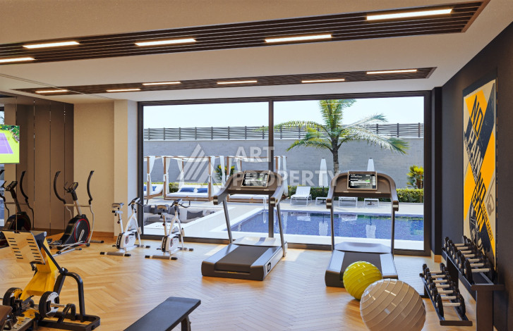 Комплекс на этапе строительства с видовыми характеристиками в Авсалларе! - Ракурс 2