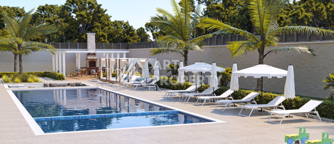 Комплекс на этапе строительства с видовыми характеристиками в Авсалларе! - Ракурс 4