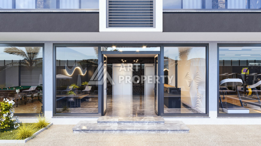 Комплекс на этапе строительства с видовыми характеристиками в Авсалларе! - Ракурс 5