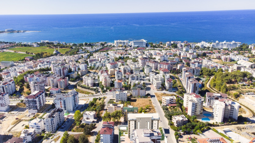 Комплекс на этапе строительства с видовыми характеристиками в Авсалларе! - Ракурс 12