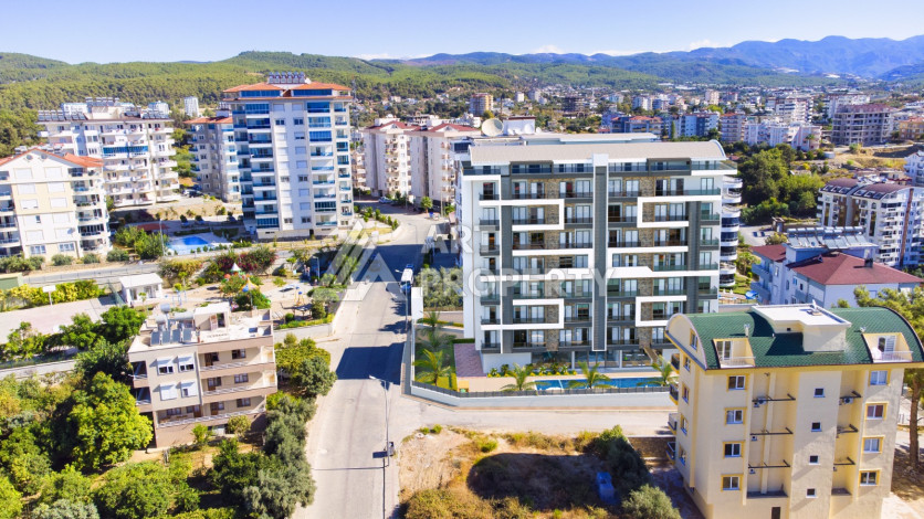 Комплекс на этапе строительства с видовыми характеристиками в Авсалларе! - Ракурс 13