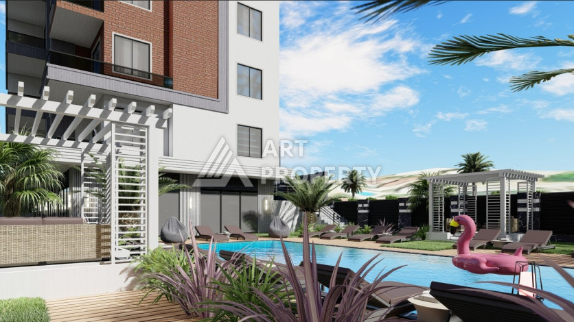 Новый проект в экологически чистом районе Авсаллар. - Ракурс 6