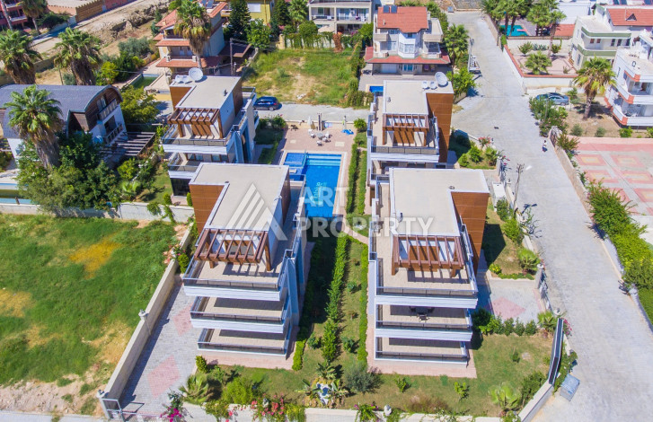 Вилла 3+1 с мебелью в Конаклы всего в 250 м от песчаного пляжа! - Ракурс 6