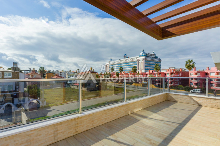 Вилла 3+1 с мебелью в Конаклы всего в 250 м от песчаного пляжа! - Ракурс 8