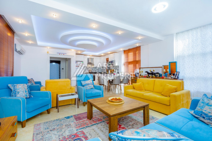 Вилла 3+1 с мебелью в Конаклы всего в 250 м от песчаного пляжа! - Ракурс 9