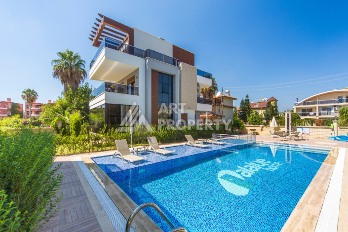 Вилла 3+1 с мебелью в Конаклы всего в 250 м от песчаного пляжа! - Ракурс 13