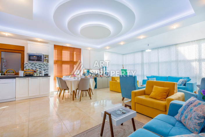 Вилла 3+1 с мебелью в Конаклы всего в 250 м от песчаного пляжа! - Ракурс 17