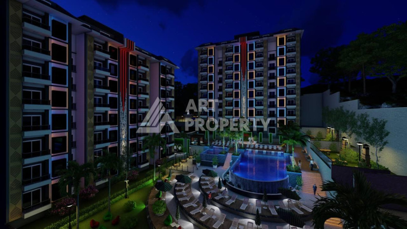 Новый проект в 400м от моря в Окурджалар - Ракурс 7