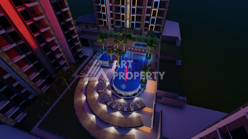 Новый проект в 400м от моря в Окурджалар - Ракурс 9