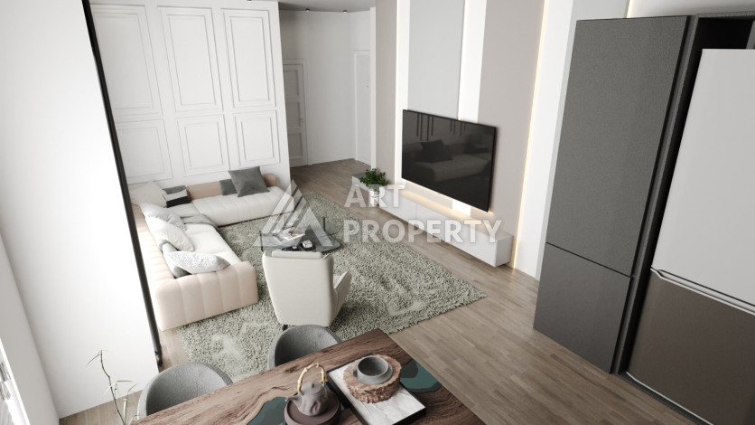 Новый проект в 400м от моря в Окурджалар - Ракурс 10