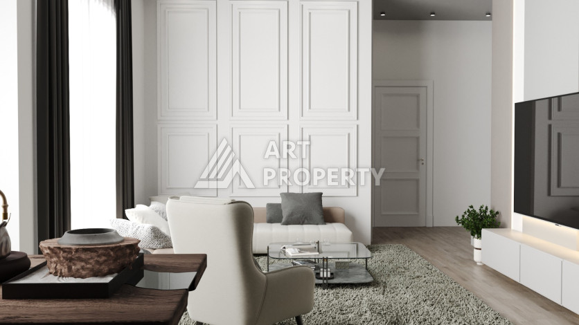 Новый проект в 400м от моря в Окурджалар - Ракурс 11