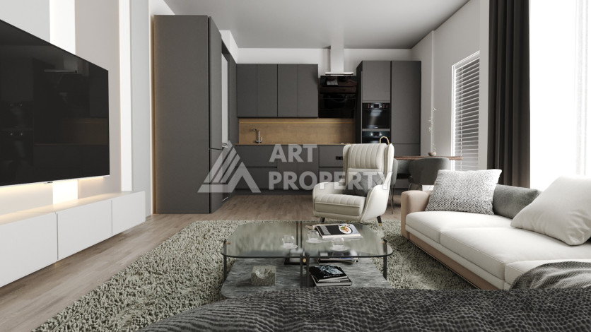 Новый проект в 400м от моря в Окурджалар - Ракурс 12