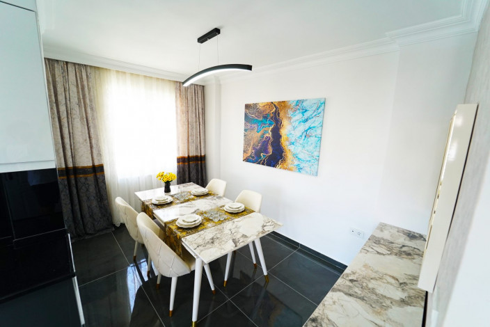 Меблированный четырехкомнатный дуплекс в престижном районе Оба, 140 м2 - Ракурс 4