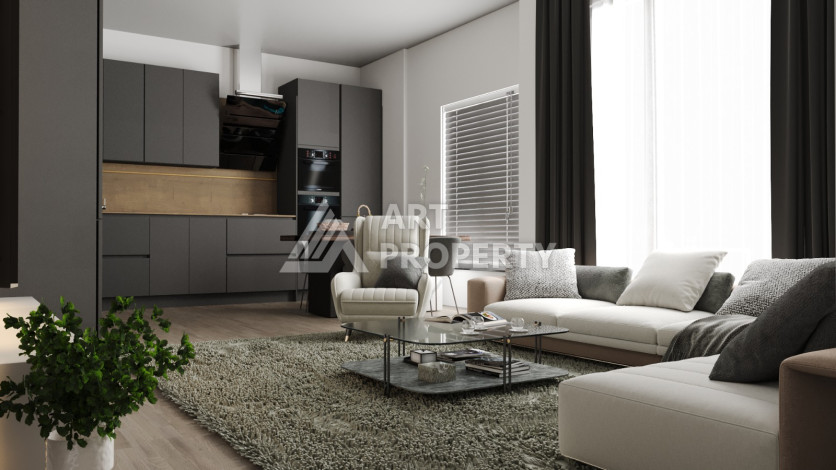 Новый проект в 400м от моря в Окурджалар - Ракурс 19