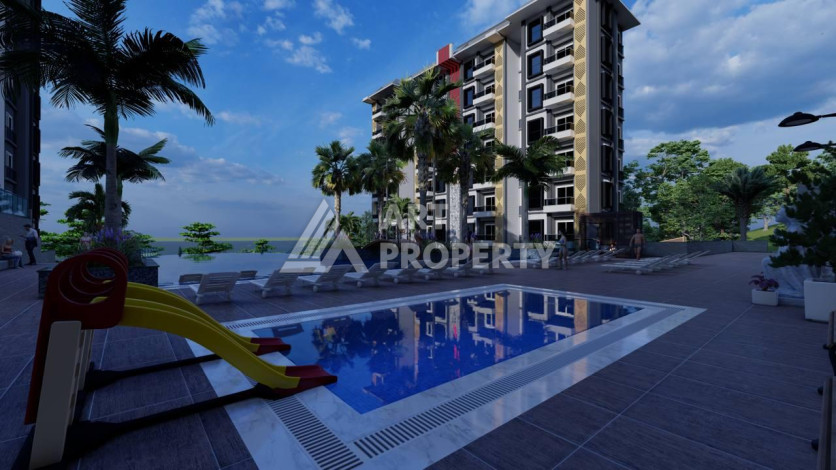 Новый проект в 400м от моря в Окурджалар - Ракурс 21