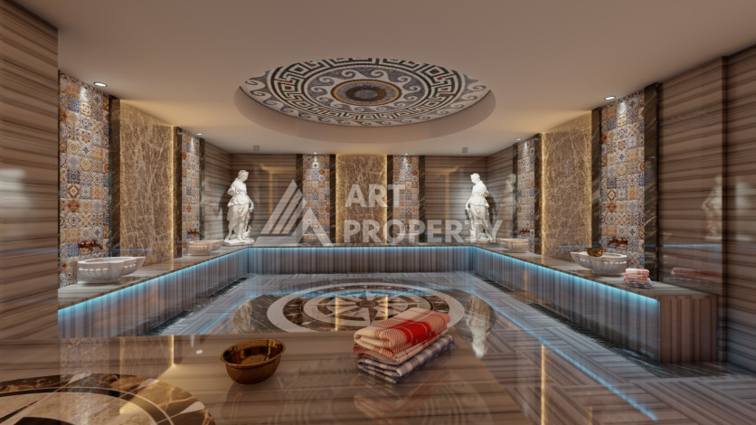 Новый проект в 400м от моря в Окурджалар - Ракурс 25