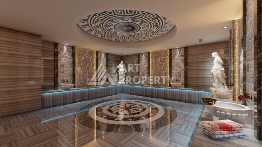 Новый проект в 400м от моря в Окурджалар - Ракурс 26