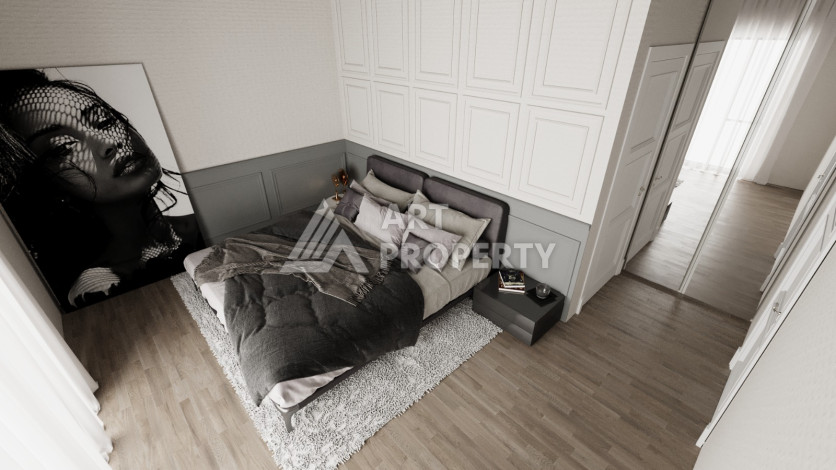 Новый проект в 400м от моря в Окурджалар - Ракурс 27