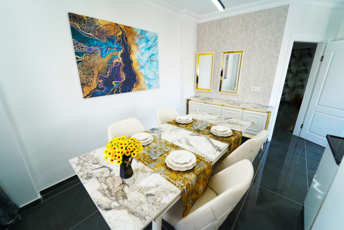 Меблированный четырехкомнатный дуплекс в престижном районе Оба, 140 м2 - Ракурс 5