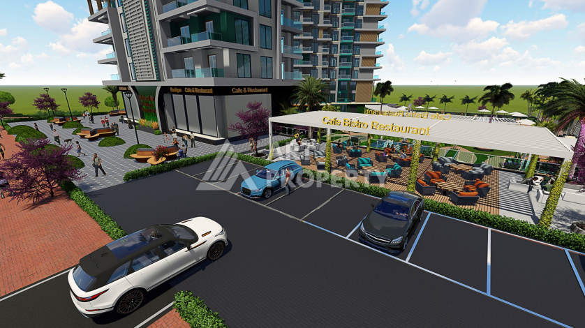 Апартаменты 1+1 в новом жилом комплексе с богатой инфраструктурой - Ракурс 3