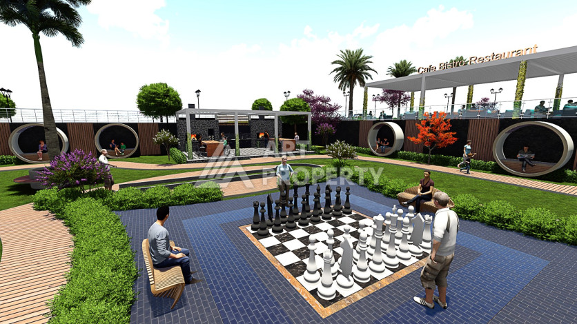 Апартаменты 1+1 в новом жилом комплексе с богатой инфраструктурой - Ракурс 5