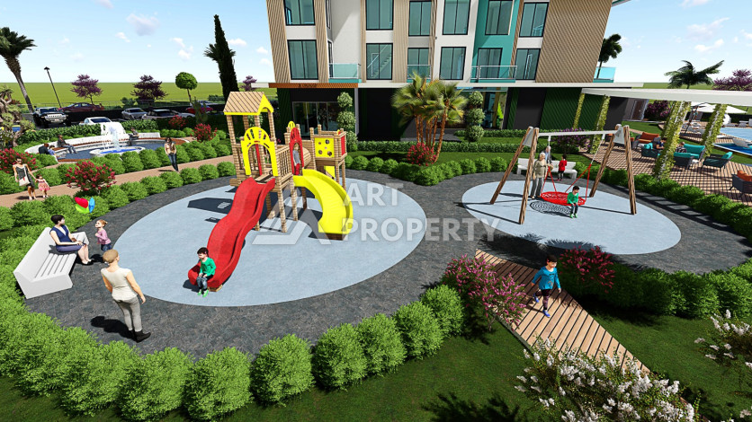 Апартаменты 1+1 в новом жилом комплексе с богатой инфраструктурой - Ракурс 7