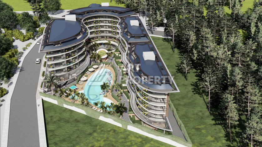 Шикарный проект с большой территорией 5.532 м², в районе нижняя Оба - Ракурс 6