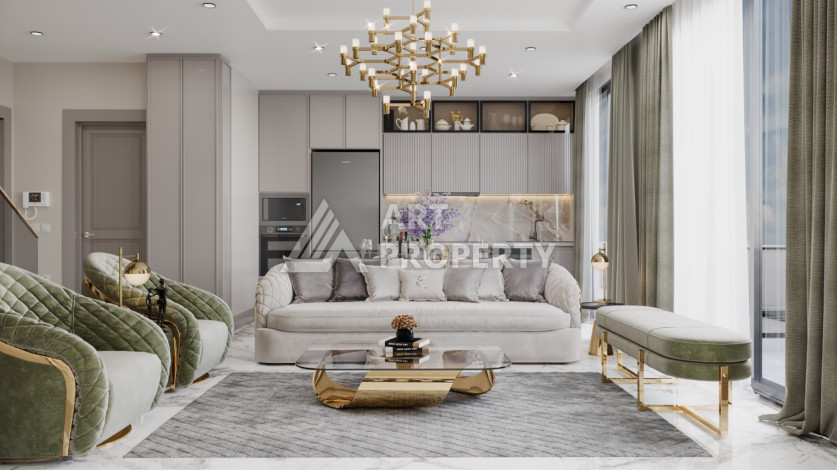 Шикарный проект с большой территорией 5.532 м², в районе нижняя Оба - Ракурс 7