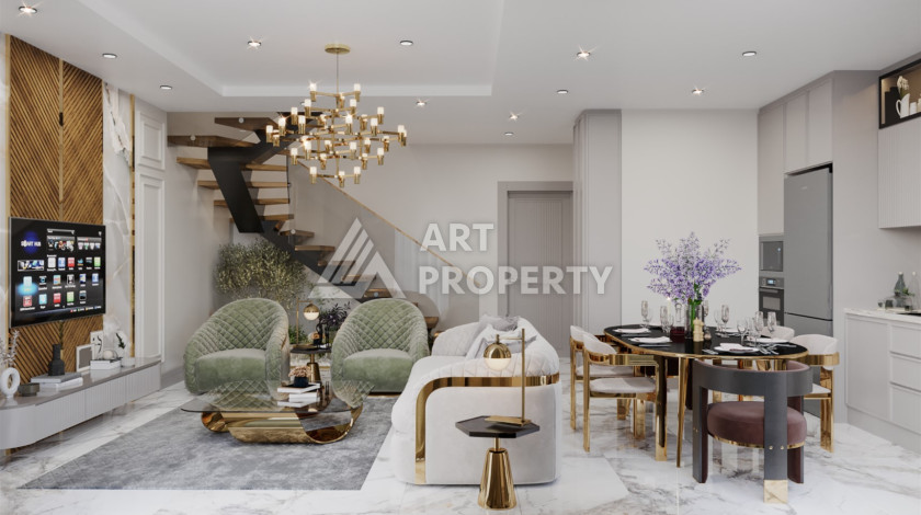 Шикарный проект с большой территорией 5.532 м², в районе нижняя Оба - Ракурс 10