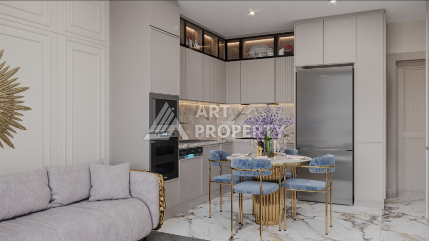 Шикарный проект с большой территорией 5.532 м², в районе нижняя Оба - Ракурс 11