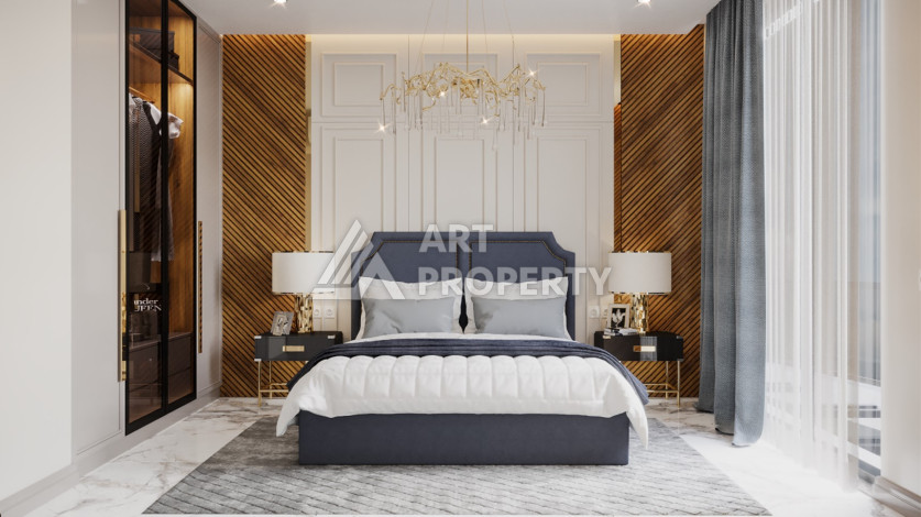 Шикарный проект с большой территорией 5.532 м², в районе нижняя Оба - Ракурс 13