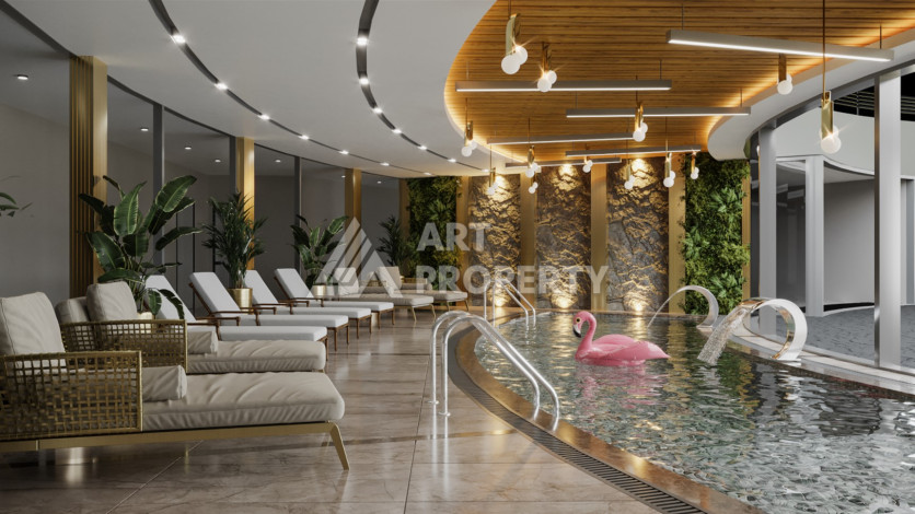 Шикарный проект с большой территорией 5.532 м², в районе нижняя Оба - Ракурс 16