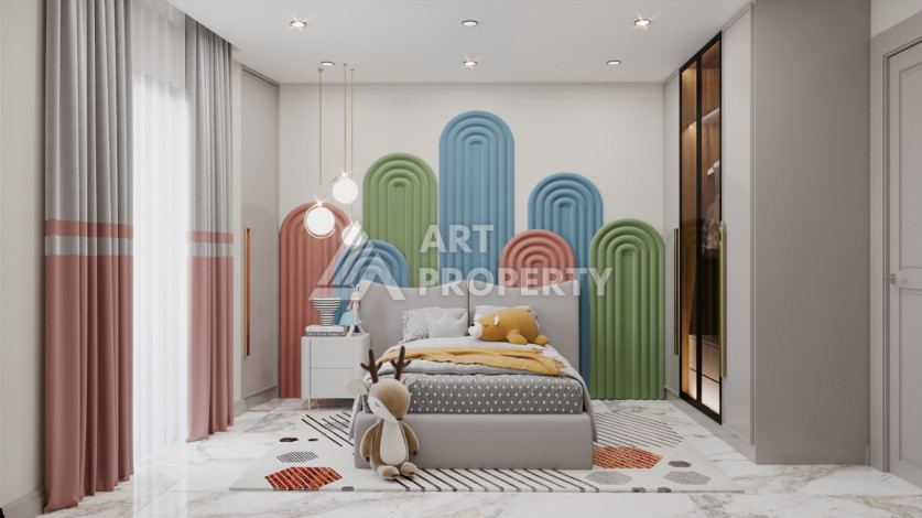 Шикарный проект с большой территорией 5.532 м², в районе нижняя Оба - Ракурс 22