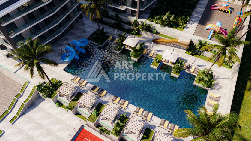 Новый элитный проект, расположенный в районе Каргыджак - Ракурс 3